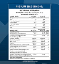 Load image into Gallery viewer, ABE Pump - Stim Free Pre-Workout