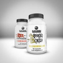 Load image into Gallery viewer, Brain and Body Stack - KSM-66 Ashwagandha and Lions Mane