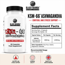 Load image into Gallery viewer, KSM-66 Ashwagandha Black Mamba
