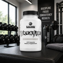 Load image into Gallery viewer, Creatine Monohydrate (120 capsules) Black Mamba