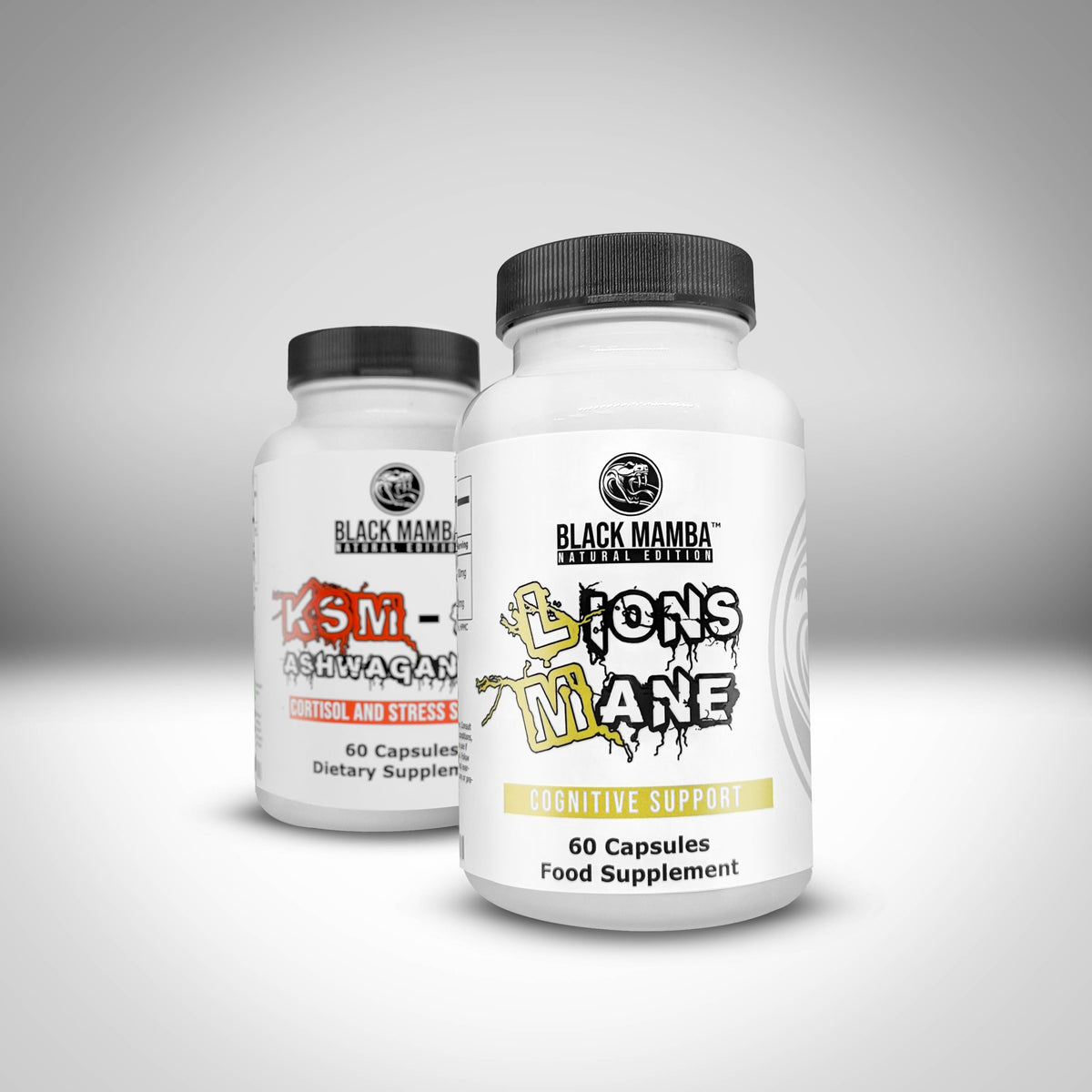 Brain and Body Stack - KSM-66 Ashwagandha and Lions Mane