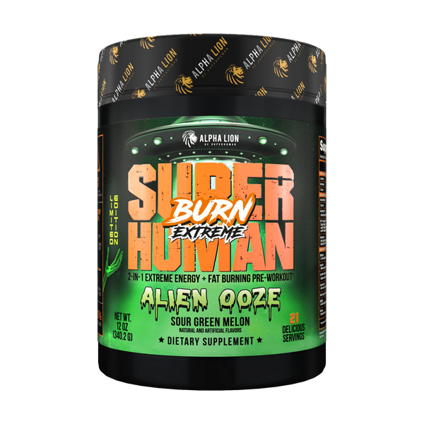 SuperHuman Burn - Pre Workout Fat Burner – Alpha Lion