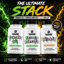 Load image into Gallery viewer, Tk Ali + Fadogia Agrestis + Free Shilajit Caps! Black Mamba