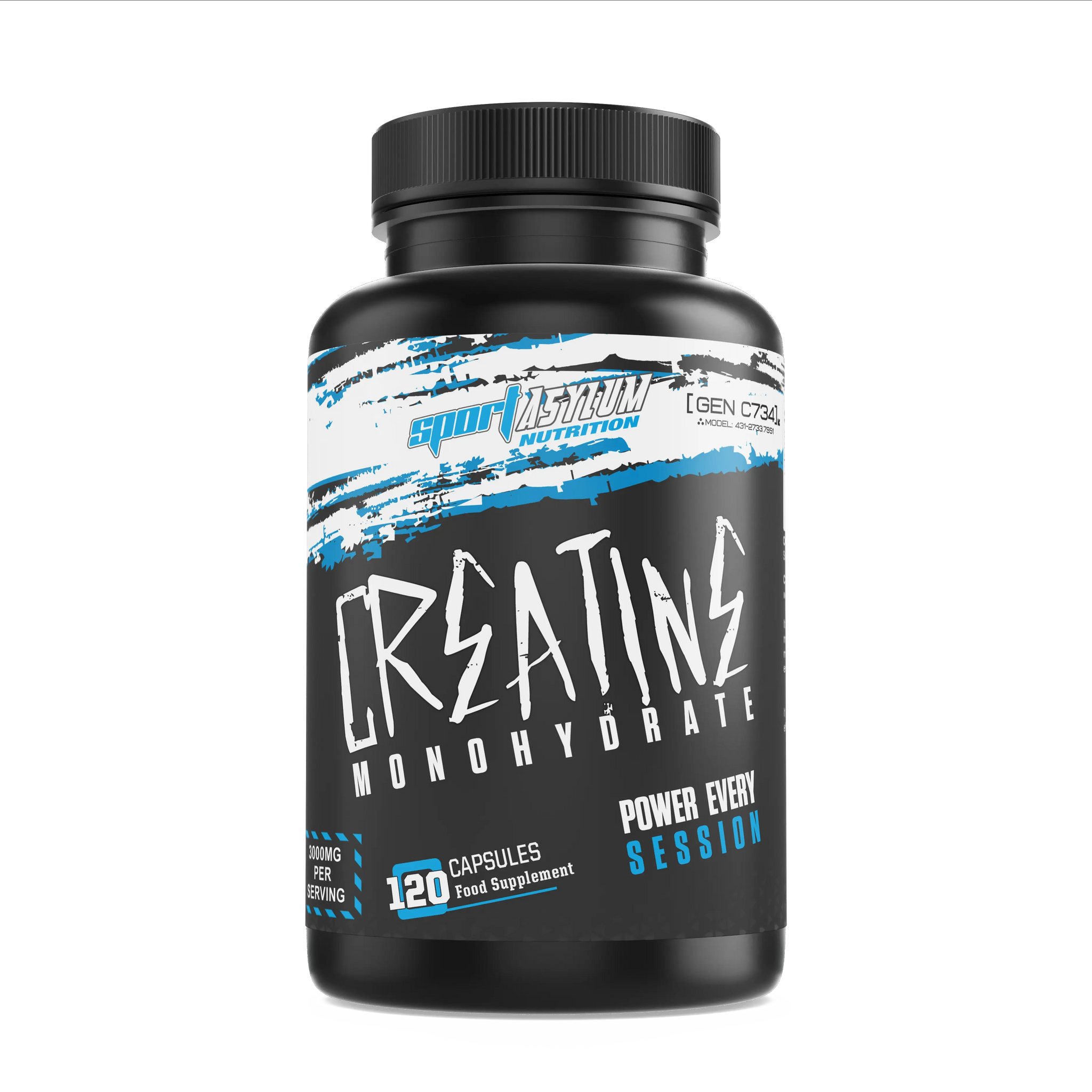 Creatine Monohydrate - 120 Capsules