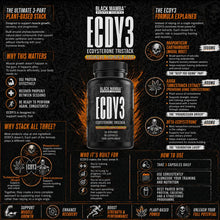 Load image into Gallery viewer, ECDY3 - Ultimate Plant Based Training Stack Black Mamba