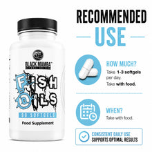 Load image into Gallery viewer, Fish Oils 550mg (90 Softgels) Black Mamba