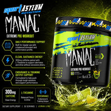 Load image into Gallery viewer, Maniac - The Ultimate Daily Driver Sport Asylum Nutrition