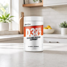 Load image into Gallery viewer, Per4m Vitamin D3 Plus K2 Tablets - 120 Servings Per4m