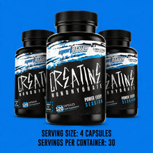 Load image into Gallery viewer, Creatine Monohydrate - 120 Capsules Sport Asylum Nutrition