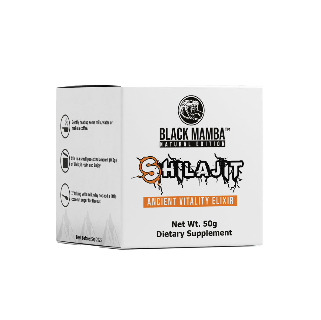 Pure Shilajit Resin 50g - Ancient Vitality Elixir