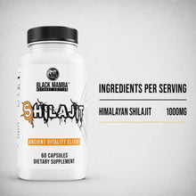 Load image into Gallery viewer, Shilajit Capsules Black Mamba
