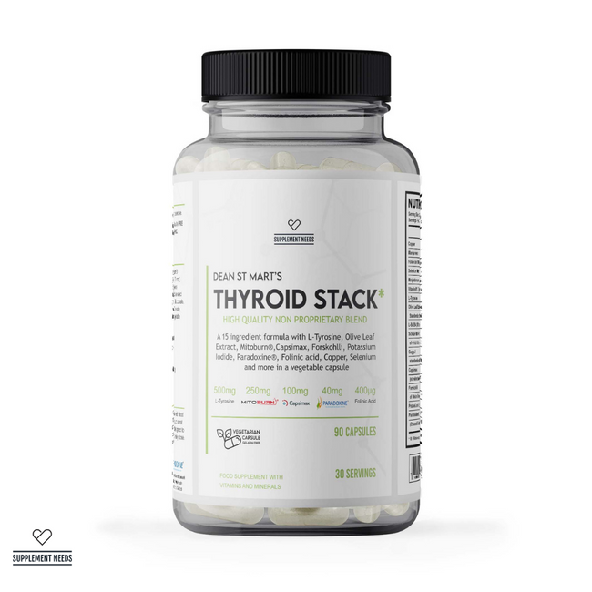 SUPPLEMENT NEEDS THYROID STACK - 90 CAPSULES
