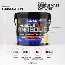 Load image into Gallery viewer, USN Muscle Fuel Anabolic 4kg Variety