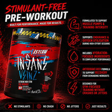 Load image into Gallery viewer, Insane Veinz - No Stim Pure Pump SA Nutrition