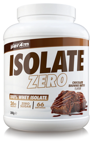 Per4m Isolate Zero 2kg - 66 servings + FREE 240g Amino Burn