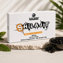 Load image into Gallery viewer, Pure Shilajit Resin Dry Drops - Ancient Vitality Elixir Black Mamba