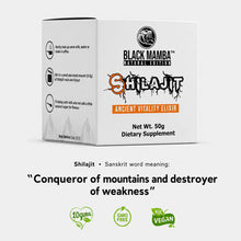 Load image into Gallery viewer, Pure Shilajit Resin 50g - Ancient Vitality Elixir Black Mamba